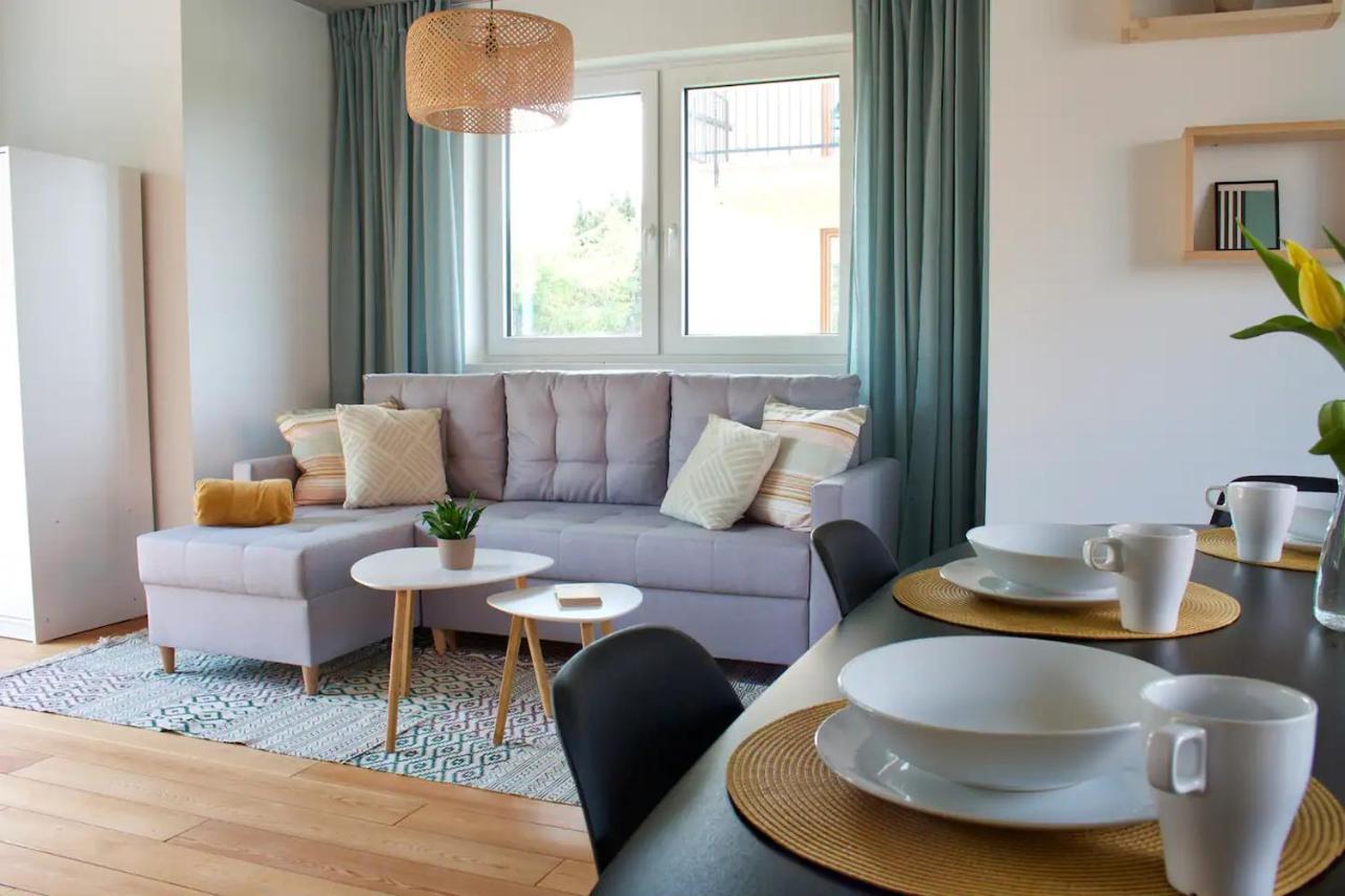 Laba - Basen, Blisko Plazy, Cisza, Taras, Parking, Bezplatne Wifi, Wyjatkowy! Apartman Gdynia Kültér fotó