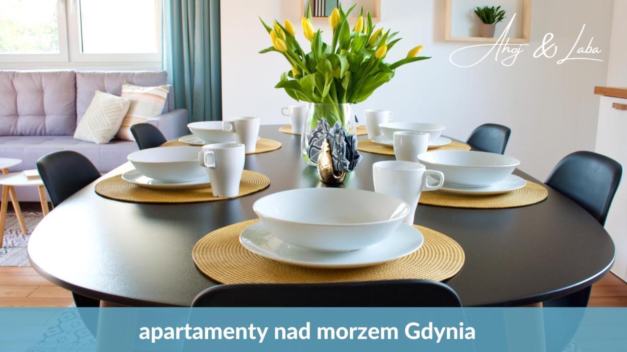 Laba - Basen, Blisko Plazy, Cisza, Taras, Parking, Bezplatne Wifi, Wyjatkowy! Apartman Gdynia Kültér fotó