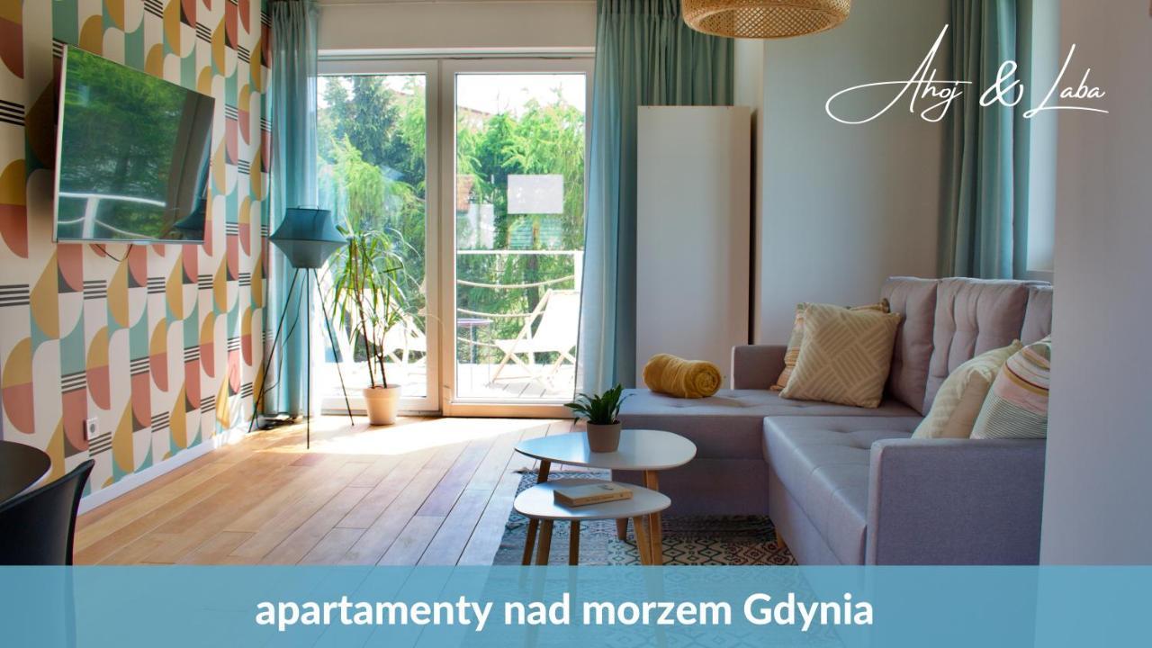 Laba - Basen, Blisko Plazy, Cisza, Taras, Parking, Bezplatne Wifi, Wyjatkowy! Apartman Gdynia Kültér fotó