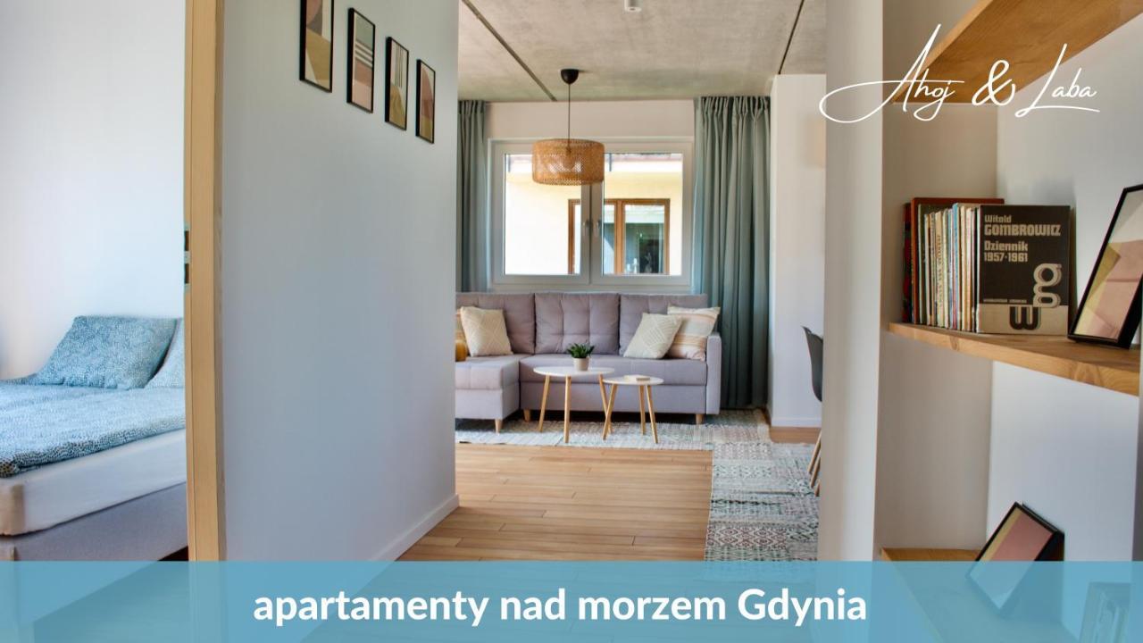 Laba - Basen, Blisko Plazy, Cisza, Taras, Parking, Bezplatne Wifi, Wyjatkowy! Apartman Gdynia Kültér fotó
