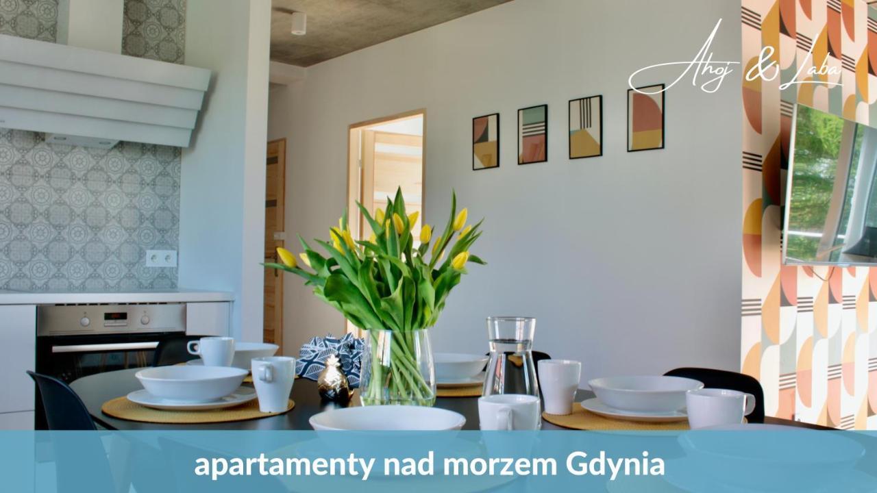 Laba - Basen, Blisko Plazy, Cisza, Taras, Parking, Bezplatne Wifi, Wyjatkowy! Apartman Gdynia Kültér fotó