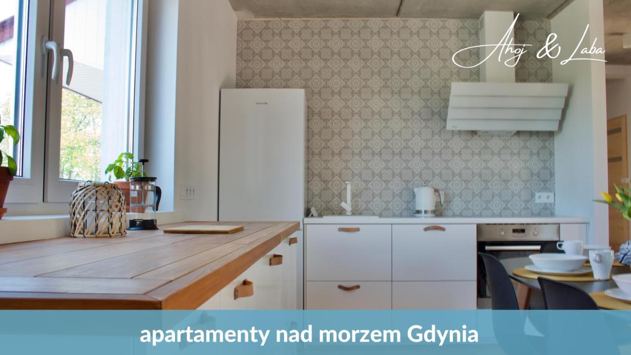 Laba - Basen, Blisko Plazy, Cisza, Taras, Parking, Bezplatne Wifi, Wyjatkowy! Apartman Gdynia Kültér fotó