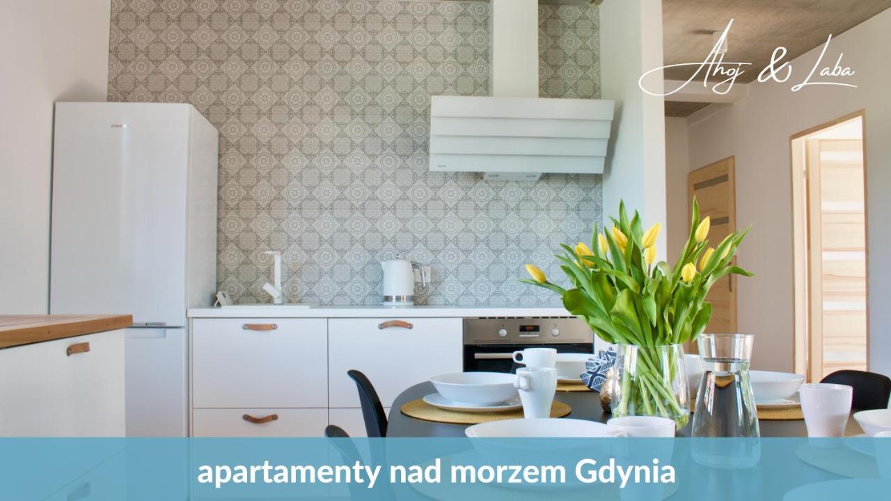 Laba - Basen, Blisko Plazy, Cisza, Taras, Parking, Bezplatne Wifi, Wyjatkowy! Apartman Gdynia Kültér fotó