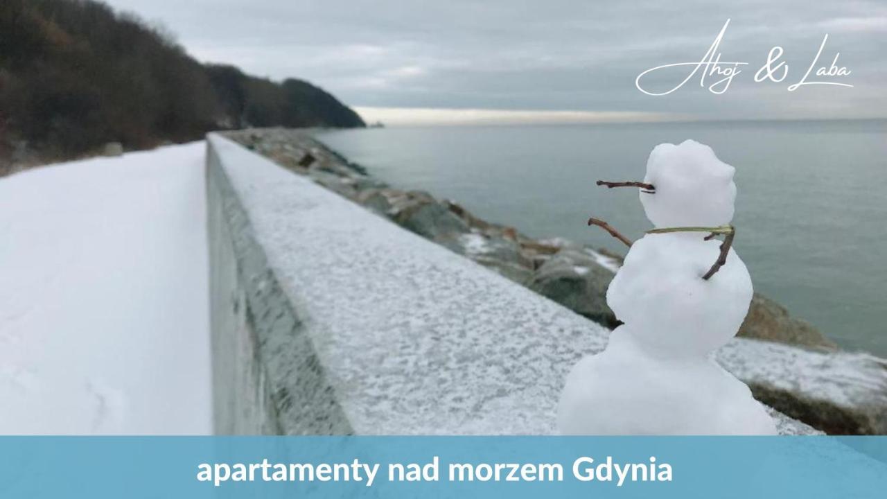 Laba - Basen, Blisko Plazy, Cisza, Taras, Parking, Bezplatne Wifi, Wyjatkowy! Apartman Gdynia Kültér fotó