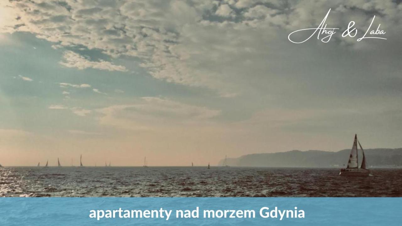 Laba - Basen, Blisko Plazy, Cisza, Taras, Parking, Bezplatne Wifi, Wyjatkowy! Apartman Gdynia Kültér fotó