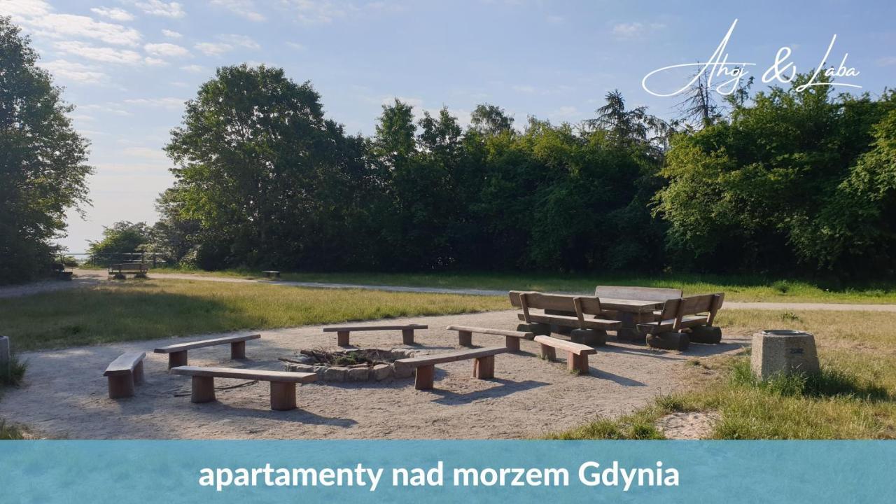 Laba - Basen, Blisko Plazy, Cisza, Taras, Parking, Bezplatne Wifi, Wyjatkowy! Apartman Gdynia Kültér fotó