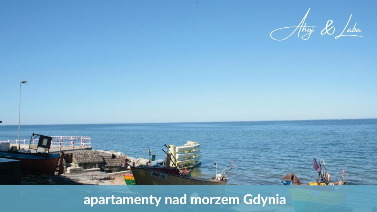 Laba - Basen, Blisko Plazy, Cisza, Taras, Parking, Bezplatne Wifi, Wyjatkowy! Apartman Gdynia Kültér fotó